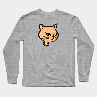 Winking Cat (vers. C) Long Sleeve T-Shirt